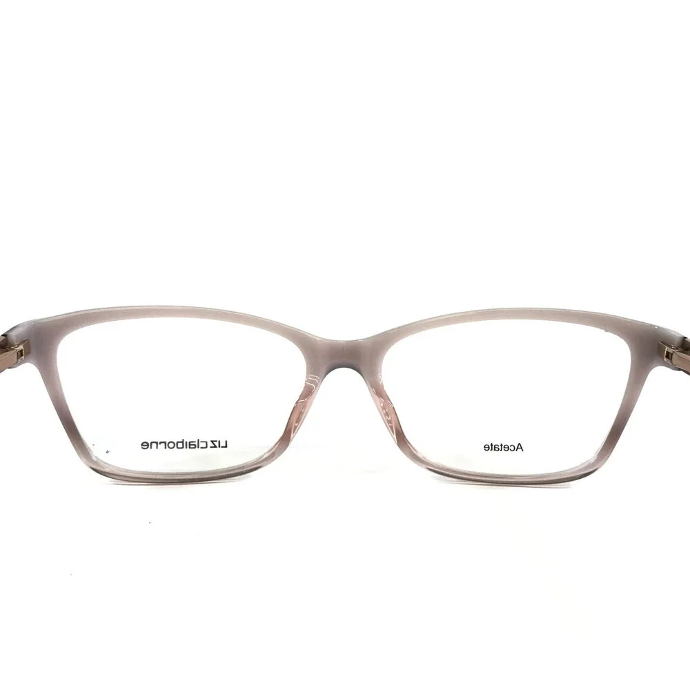 Liz Claiborne Eyeglasses Frames L646 HAQ Gray Gold Gradient Fade 52-15-135